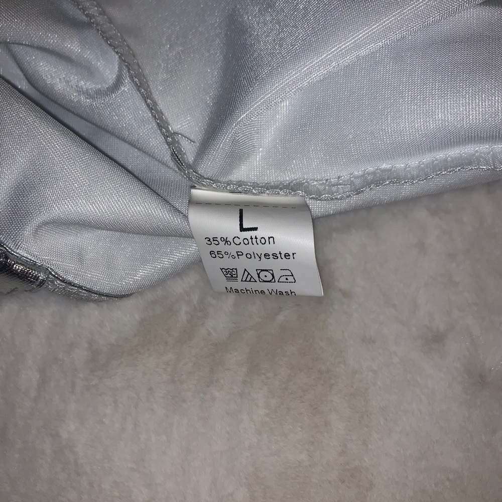 NWT zaful cropped shiny glitter cami top - Picture 11 of 11